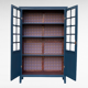 Parisian glass wardrobe vintage 1950