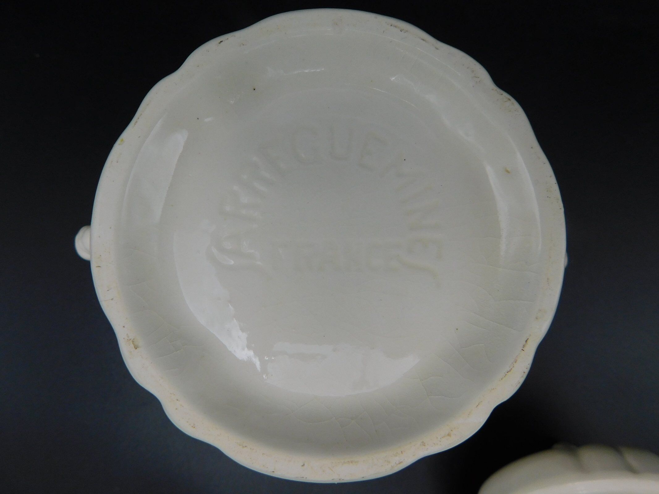 Sugar pot Sarreguemines