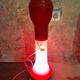 Vintage tulip ashtray lamp