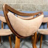 Chaises vintage 4 Mid Century