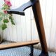 Pair of large wooden benches