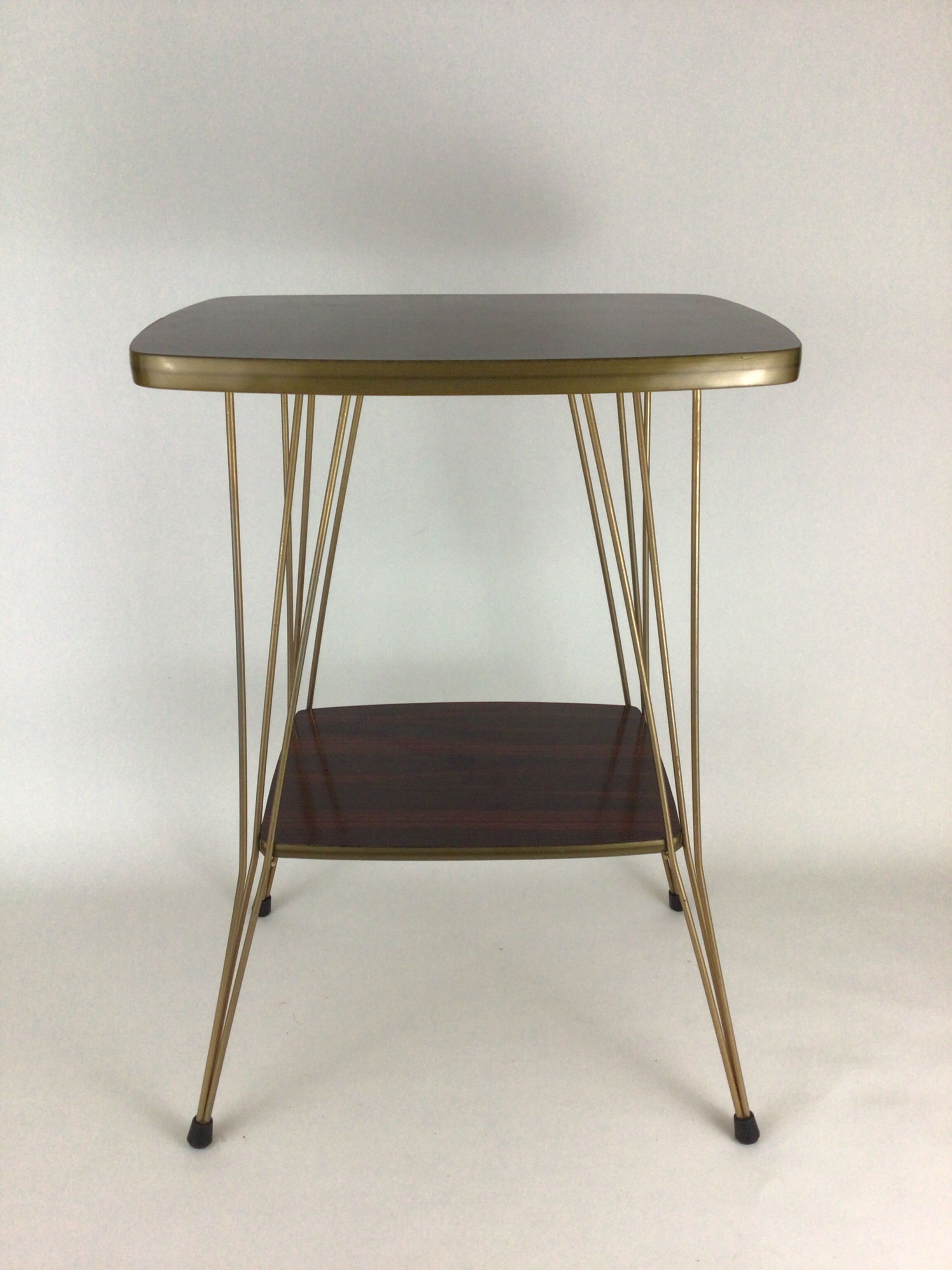 Vintage formica feet side table