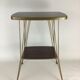 Vintage formica feet side table