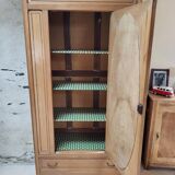 Parisian oval mirrored cabinet