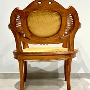Salon Louis XVI, quatre pièces cannelé et mouluré