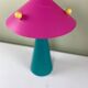 Colorful vintage lamp
