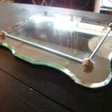 Bevelled mirror 33x27cm