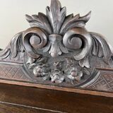 Bureau En Chêne Sculpté, Style Renaissance, XIXe Siècle