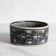 Vintage pottery with geometric patterns