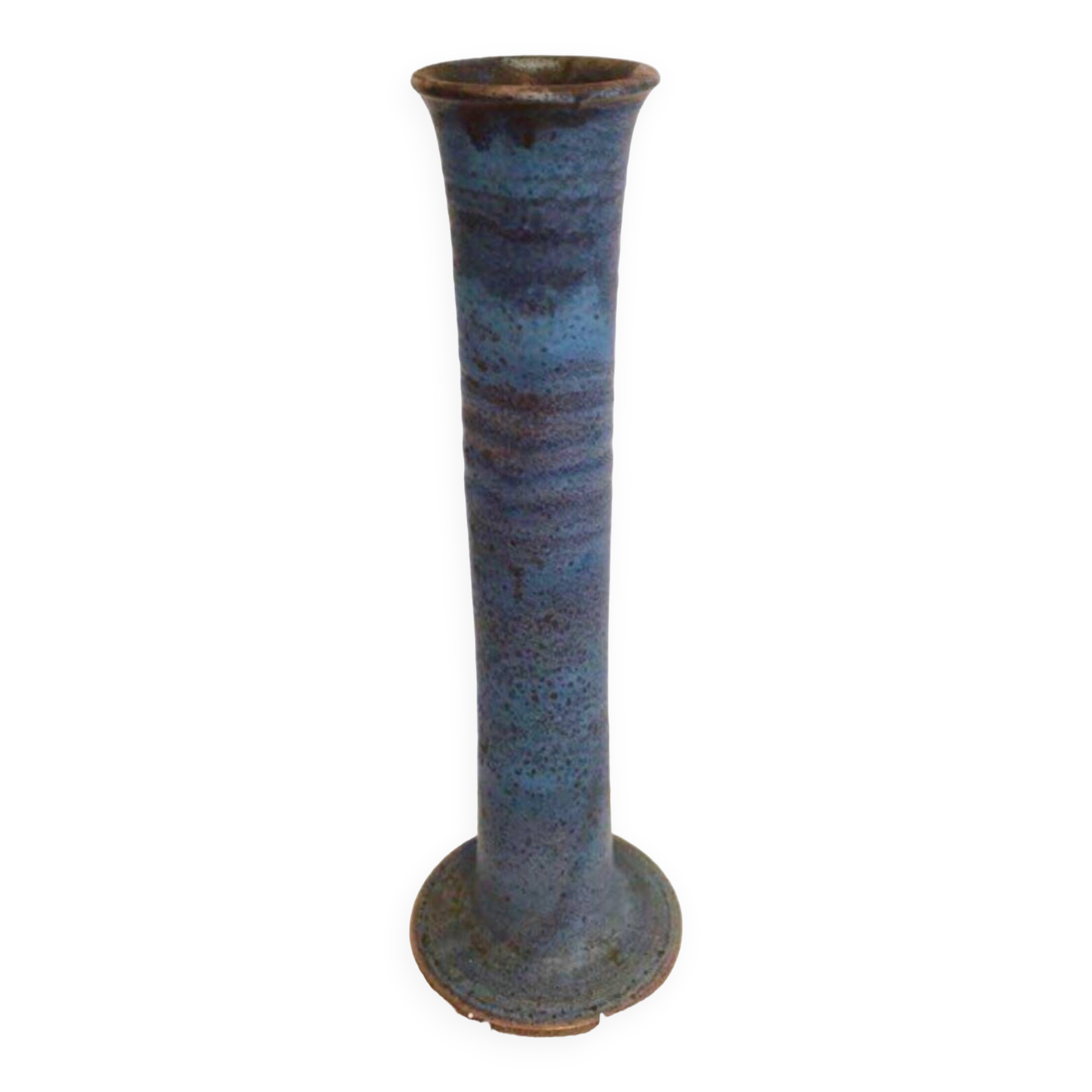 Artisanal Blue Vase