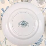 6 Sarreguemines Blackberry Deep Plates
