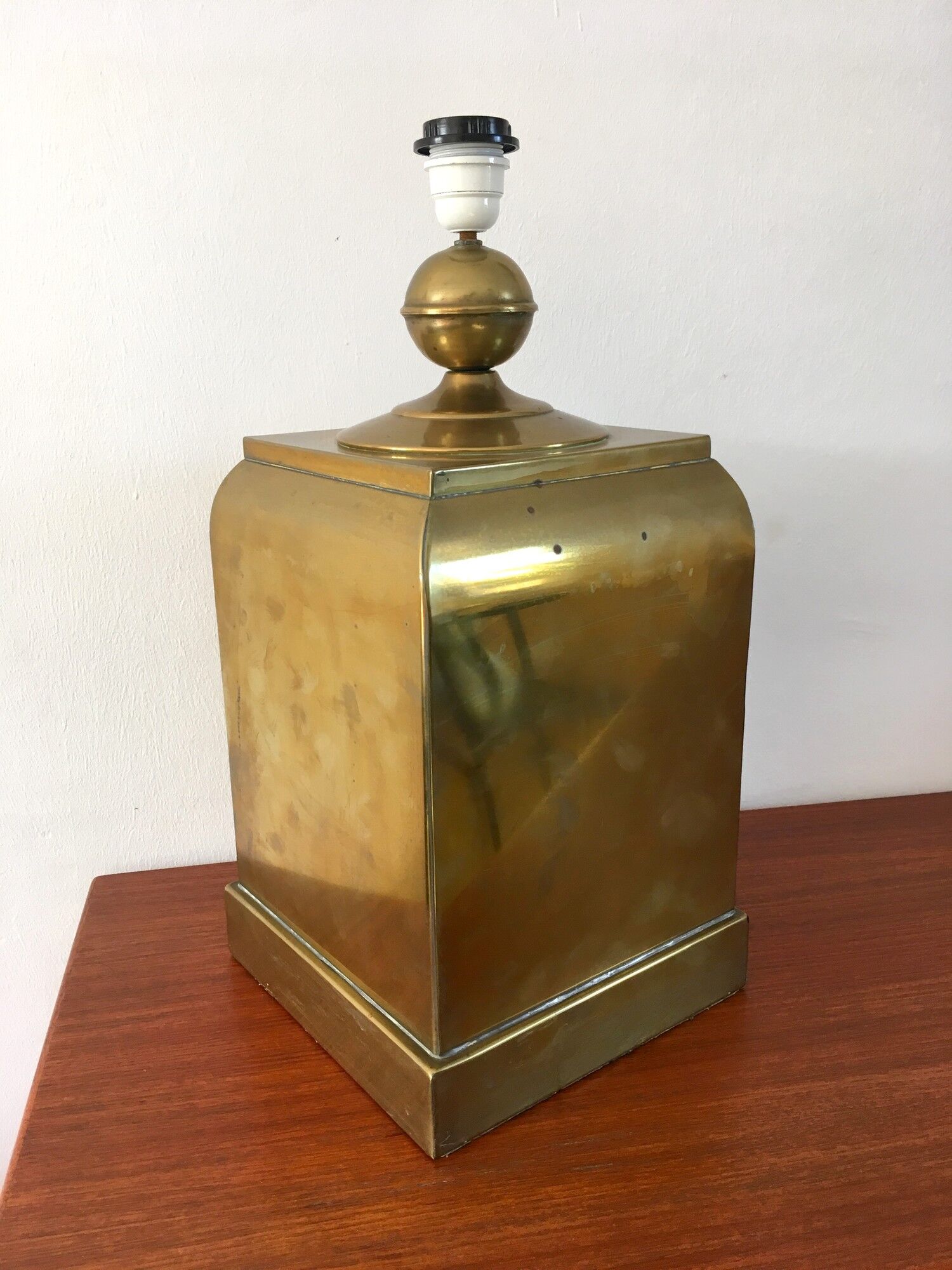 Vintage brass lamp 70