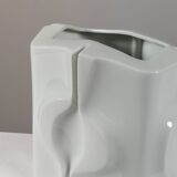 Vintage Op-art porcelain vase by Klaus Henning for Fürstenberg