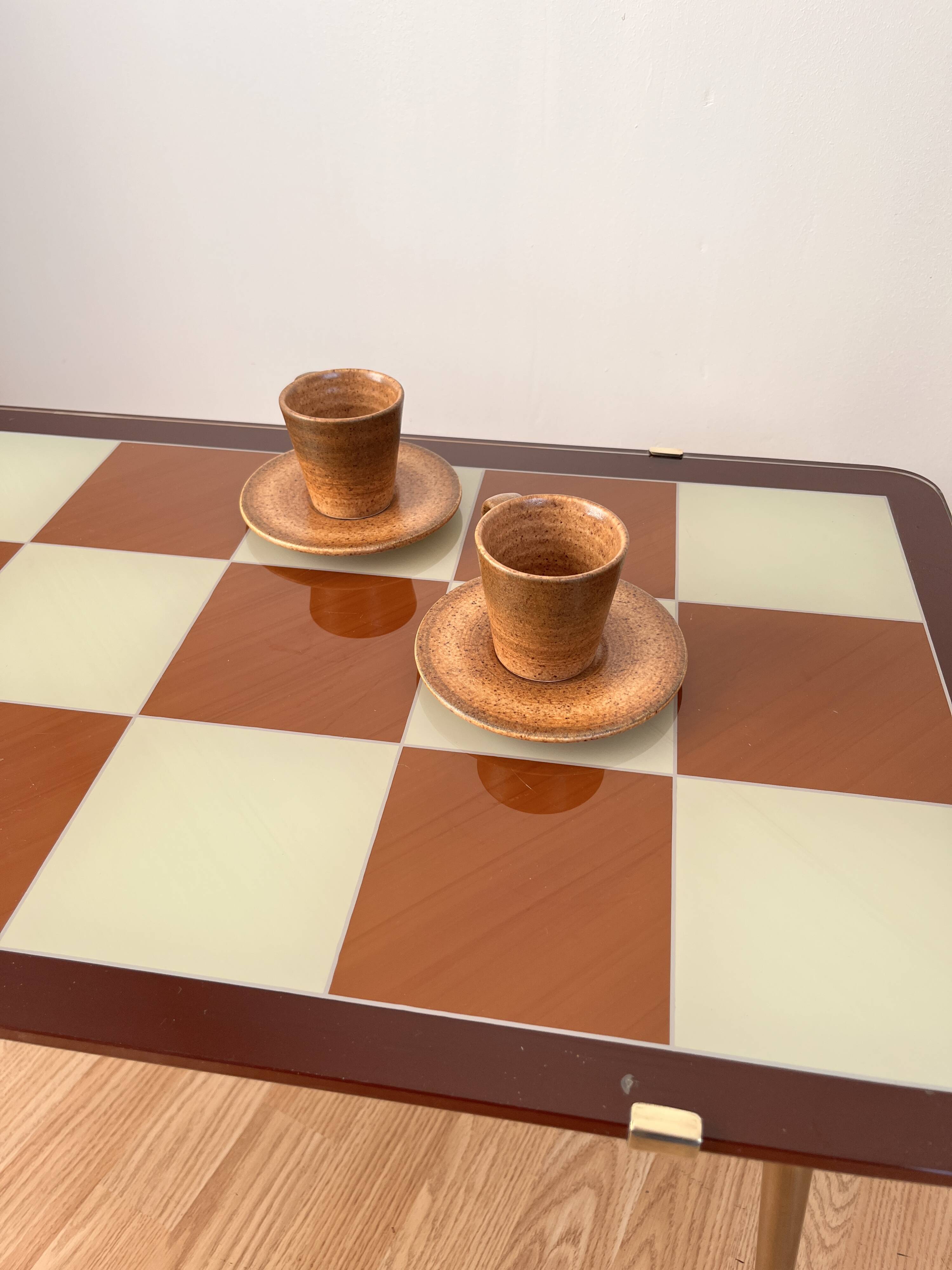 Checkerboard coffee table