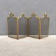 19th century Art Nouveau brass fireplace screen