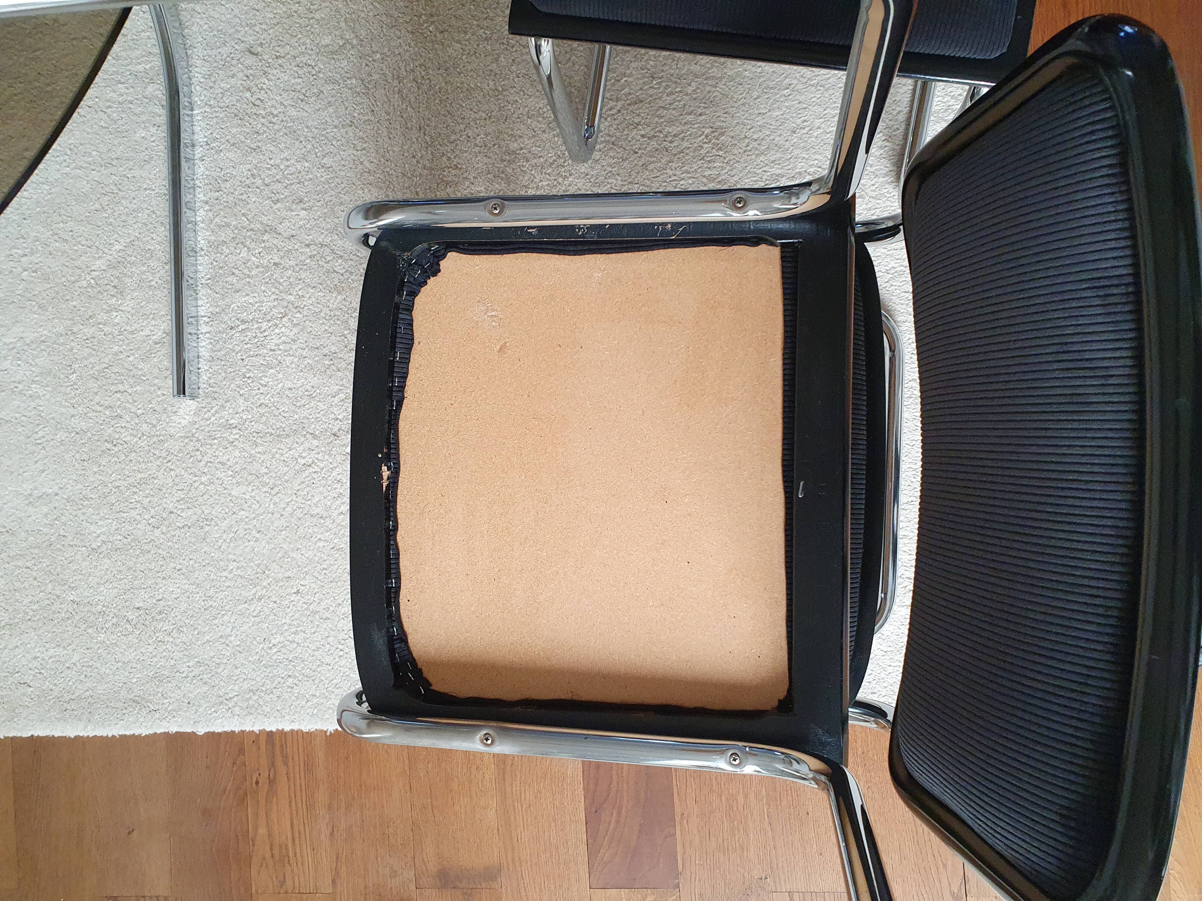 4 chairs B32 by Marcel Breuer