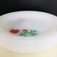 6 dessert plates in arcopal