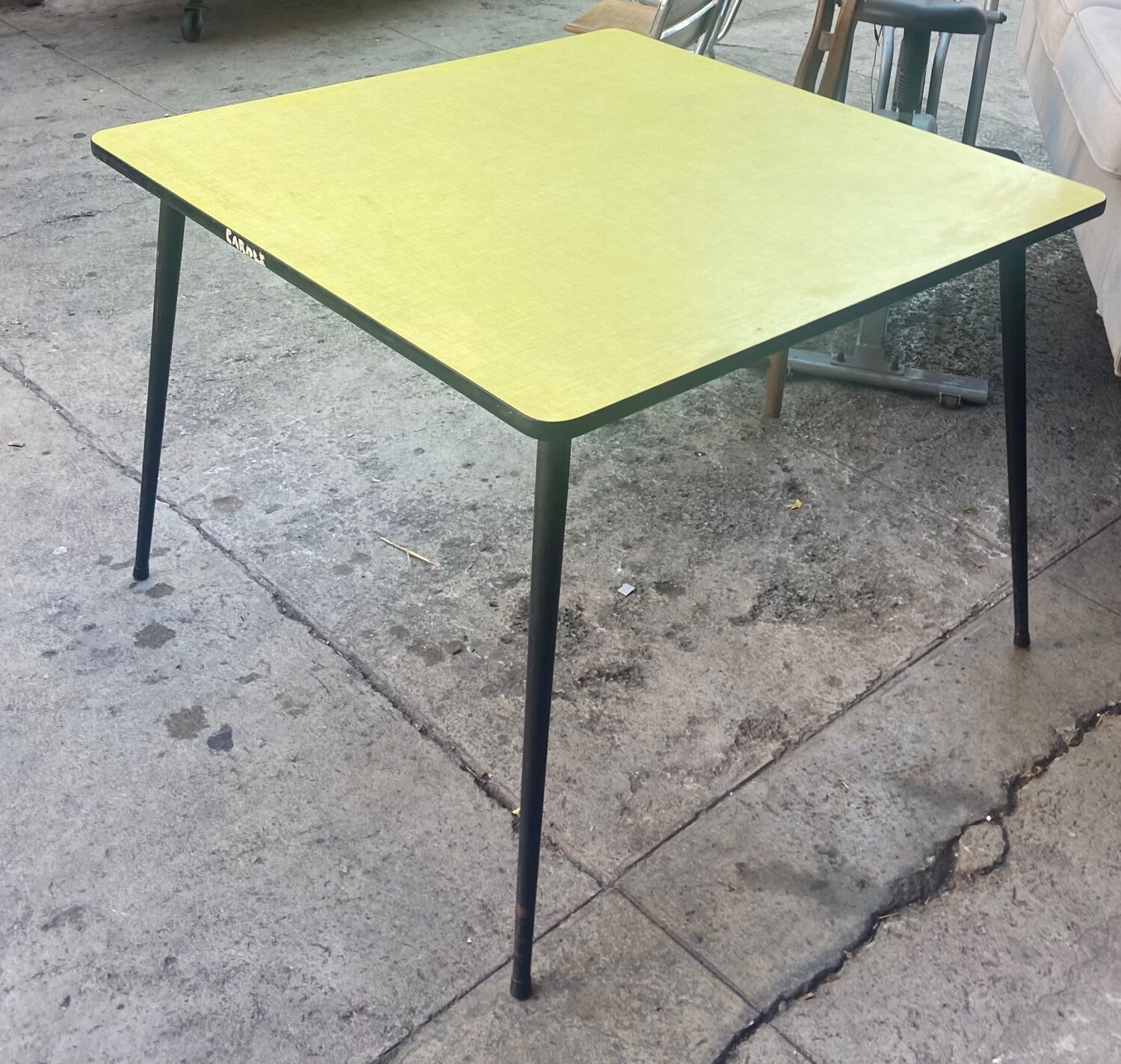 Vintage formica table