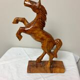 Prancing Wooden Horse