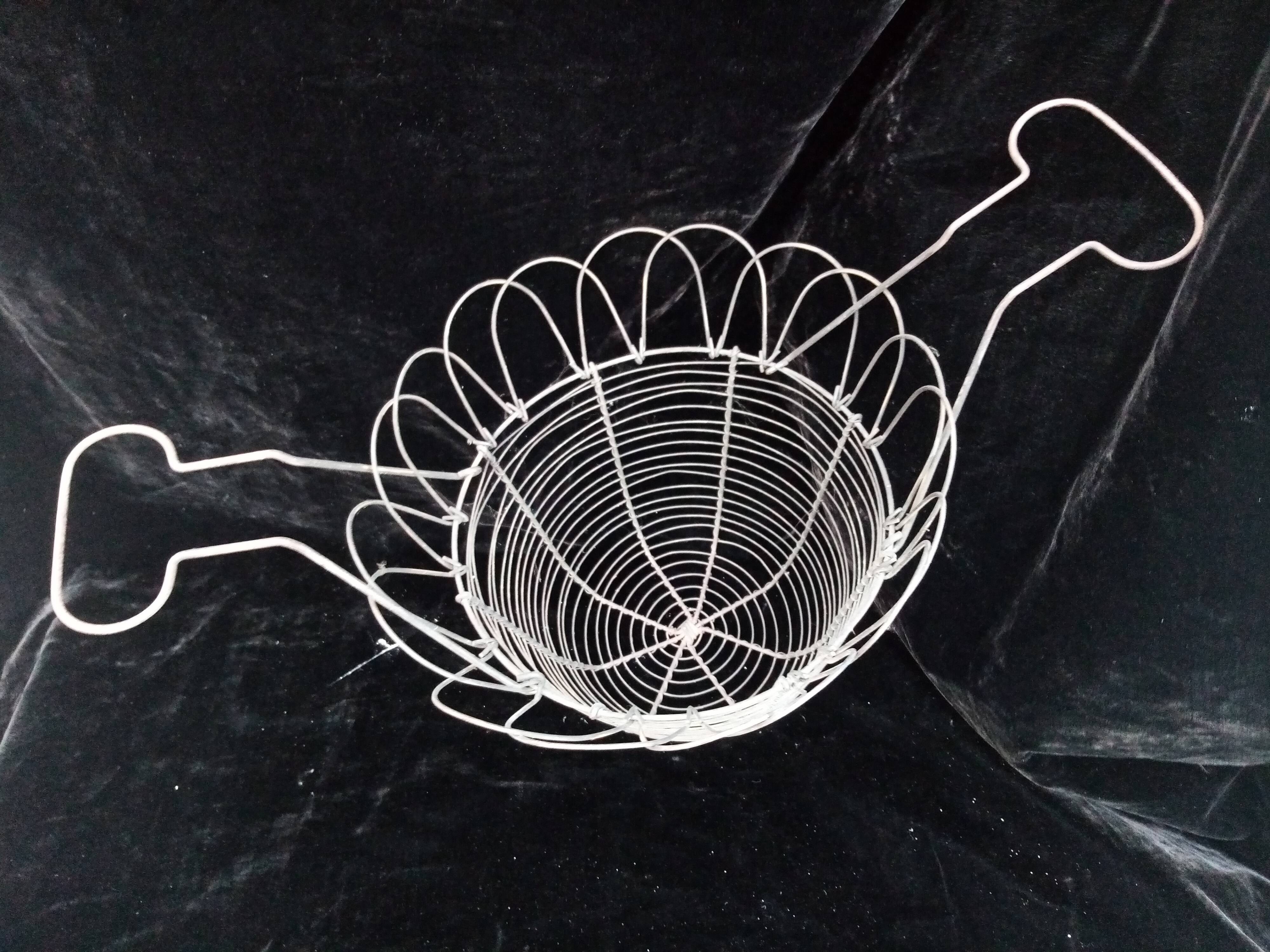 Old vintage salad basket