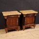 Paire de tables de chevet italiennes du 20e siècle
