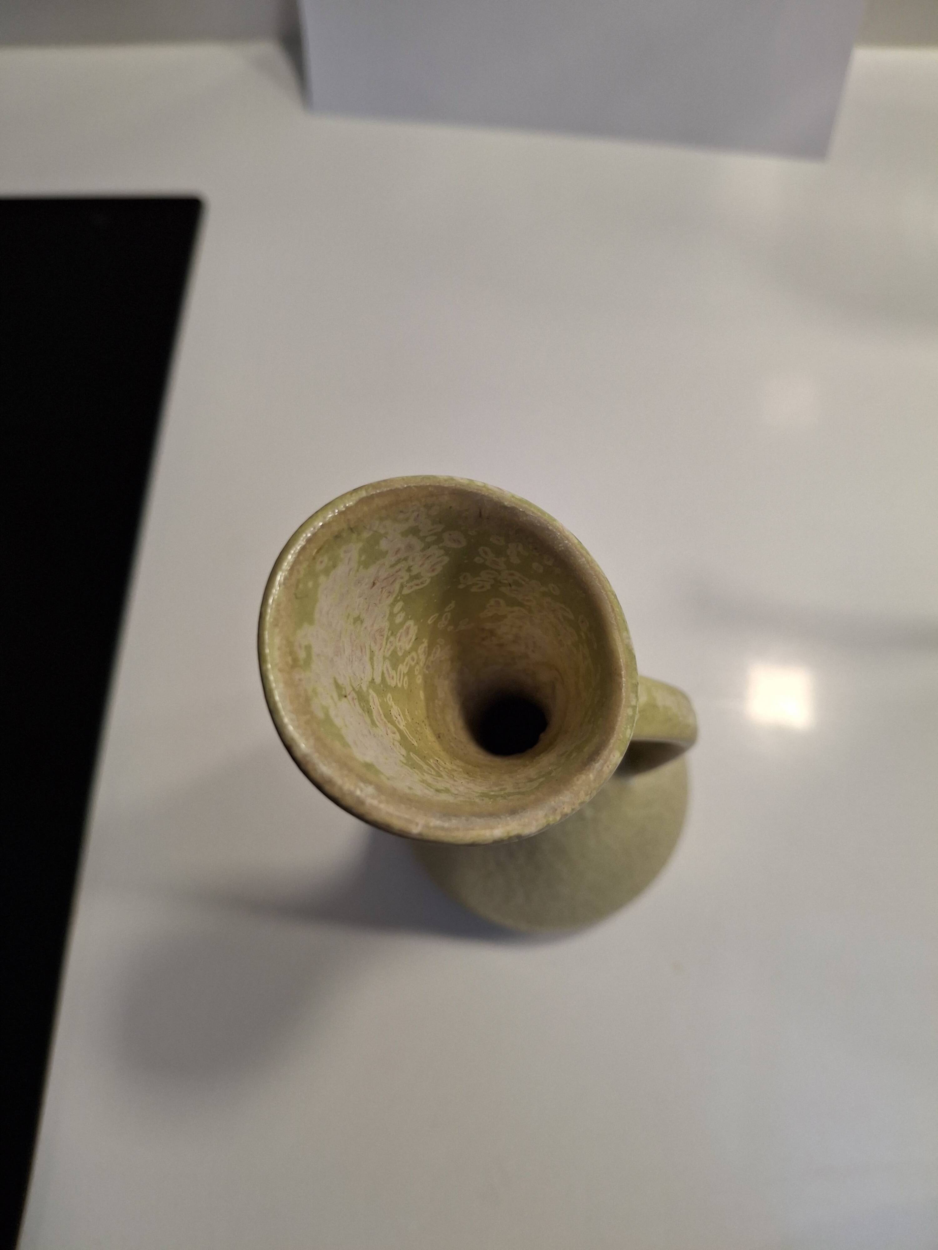 Rorstrand vase by Gunnar Nylund, ARL model in aqua green.