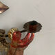 Antique wall candle holder, folk art