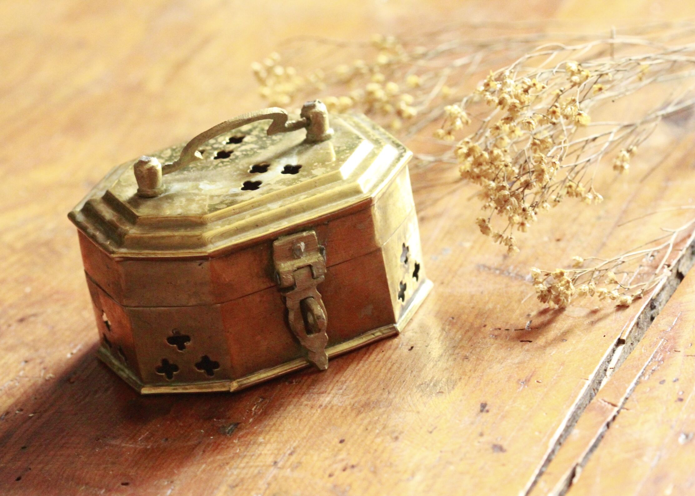 Brass box