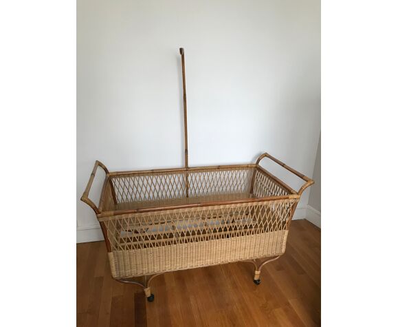Lit Bebe Vintage En Osier Selency Lit Bebe Vintage En Osier Selency