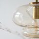 Amber suspension globe