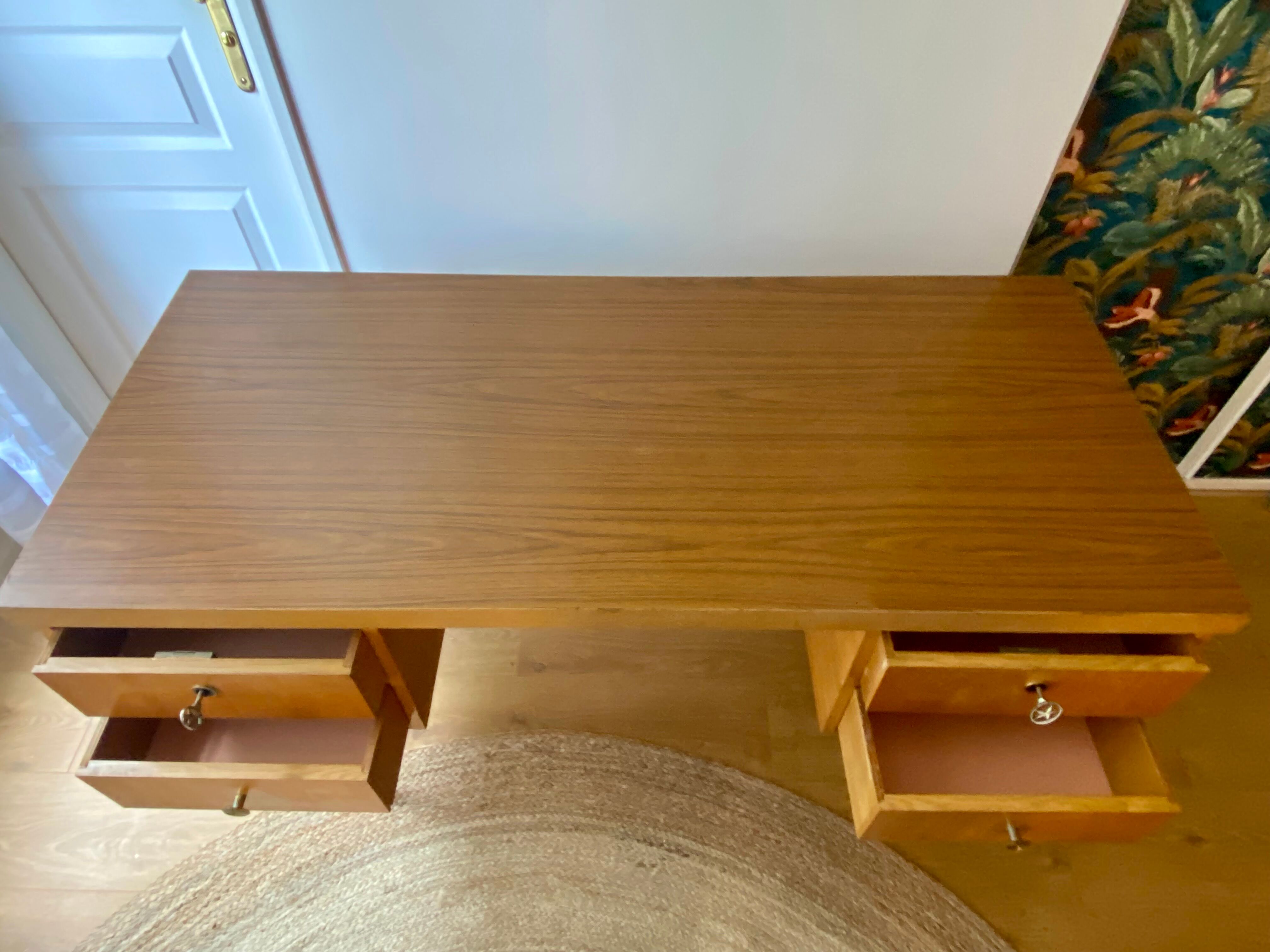 Desk feet compass 50s