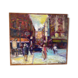 Parisian landscape signed Landauer