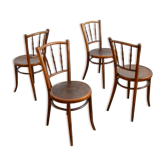 Suite of 4 chairs bistro Baumann
