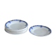 Lot de 9 assiettes art déco Moulin des Loups