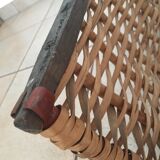 Rattan log holder