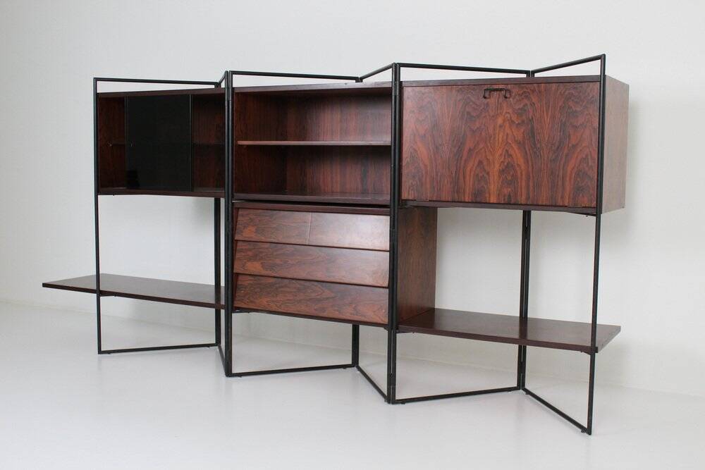 Adjustable wall unit by Taichiro Nakai for La Permanente Mobili, 1953