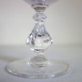 4 aperitif glasses in Sèvres crystal, Choiseul model