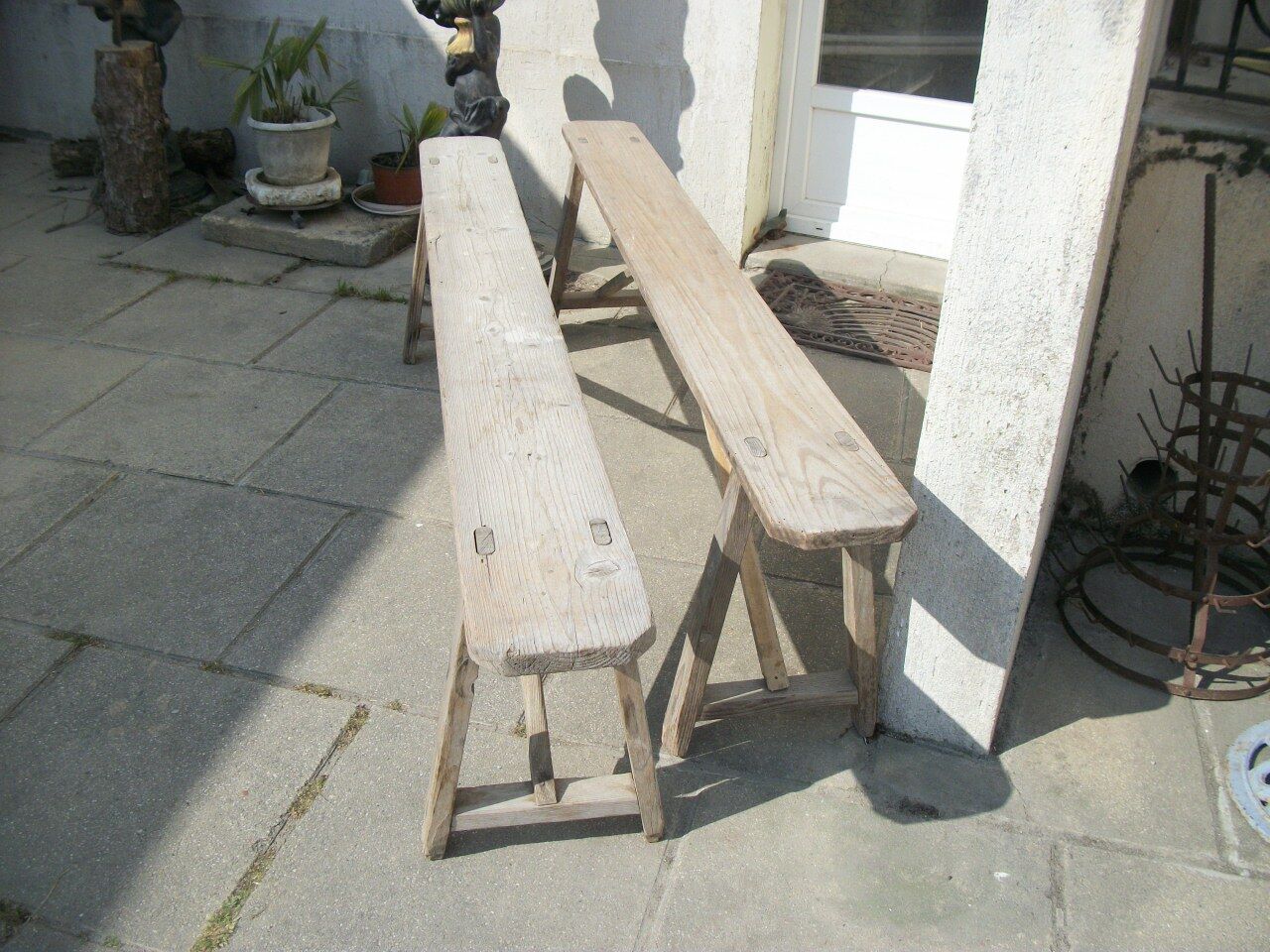 Pair of benches
