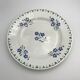 6 assiettes plates bleuets porcelaine opaque de gien