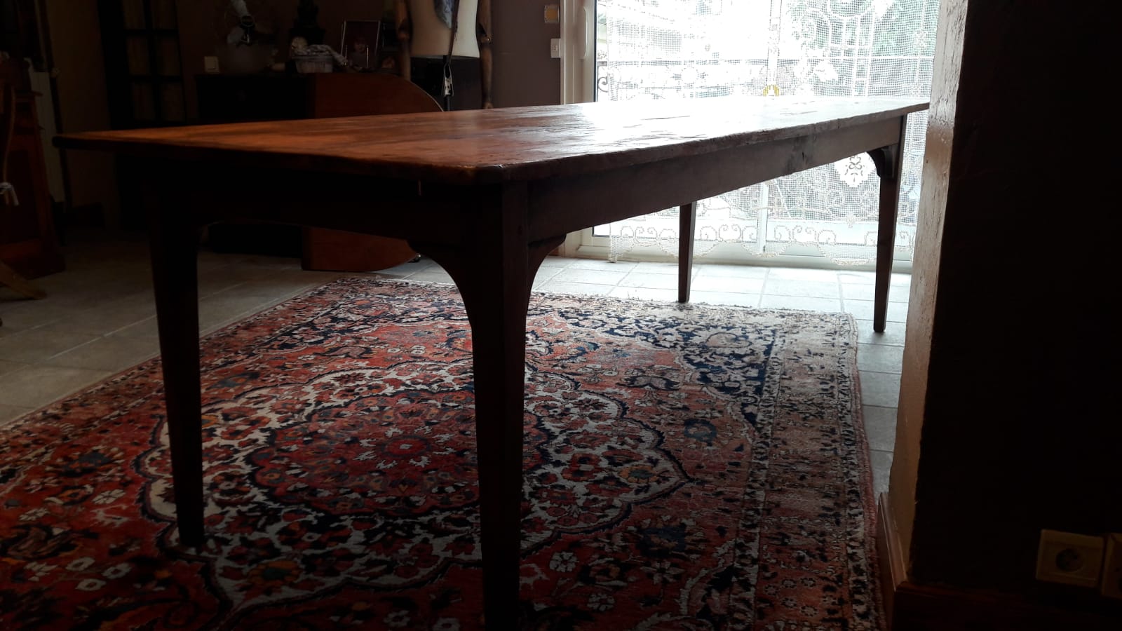 Winegrower's table with extension