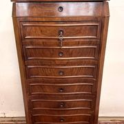 curved secretary in the guise of a Napoleon III period weekly desk