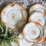 Vintage porcelain dessert service