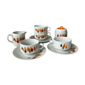 Cups Bareuther Waldsassen Germany design seventies