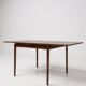 Table à manger carrée extensible scandinave - Poul Hundevad - 1960