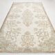 6x11 Beige & Cream Oriental Floral Pattern Vintage Rug, 189x329Cm