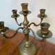 Brass candle holder