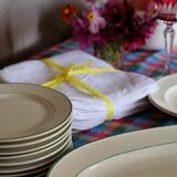 Service dish of the hotel "Grand Hotel Nationale" Lucerne Switzerland of the Buchecker & C manufacture