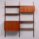 Royal Modular Wall System in Teak by Poul Cadovius Denmark