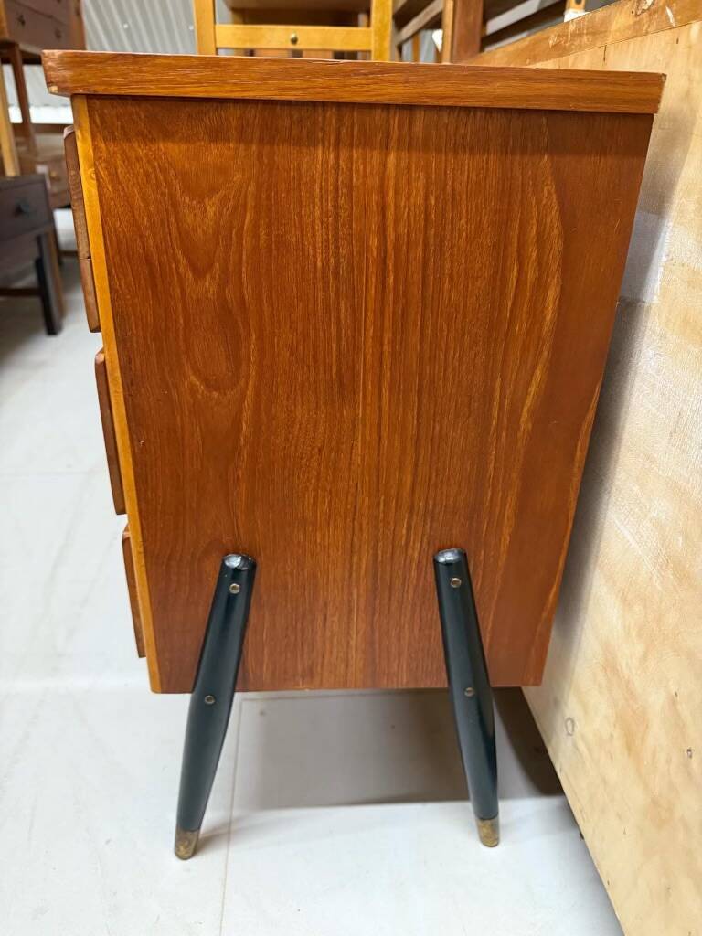 Commode scandinave en teck, Suède, 1950