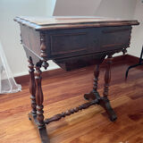 Victorian sewing table